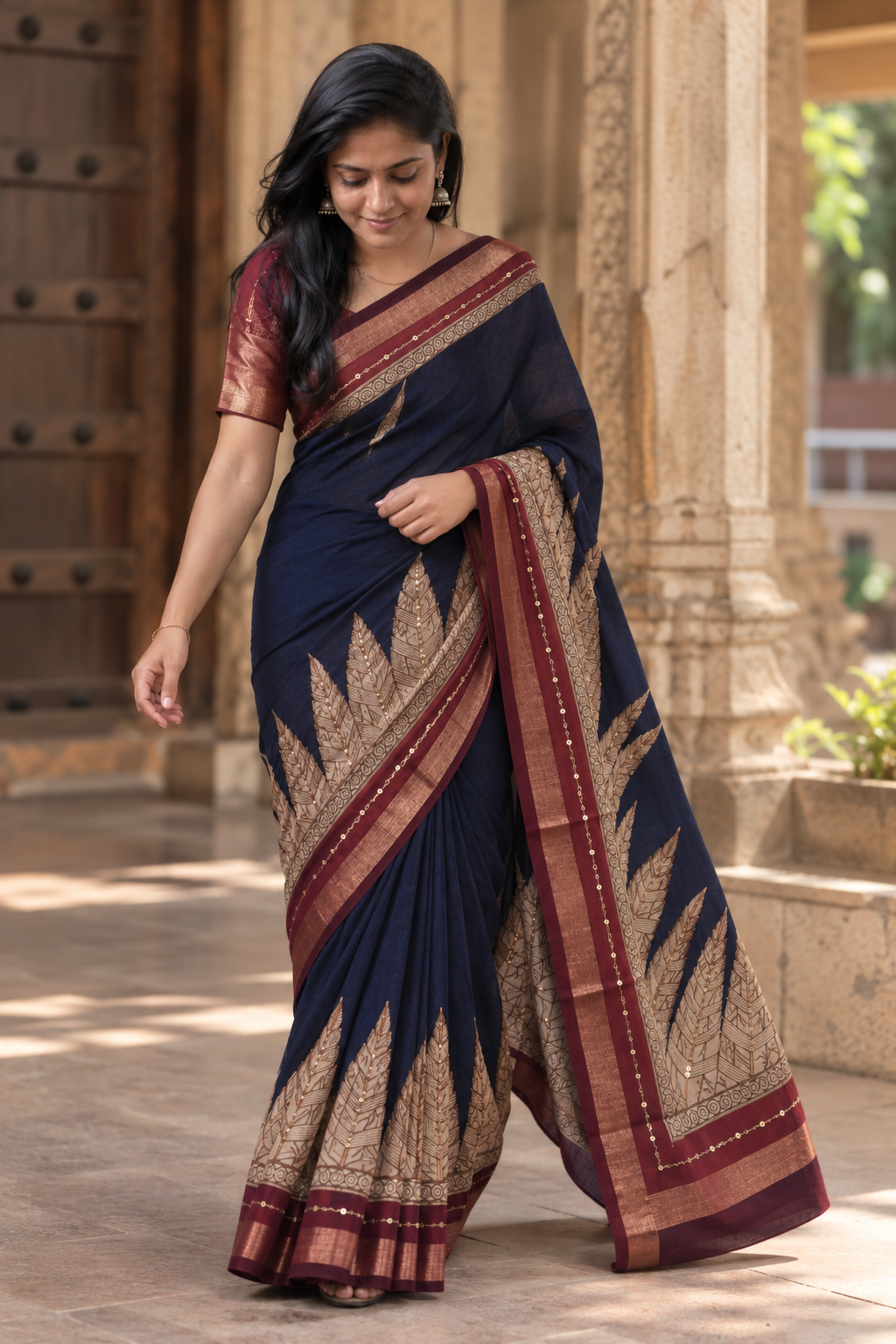 chiffon silk saree